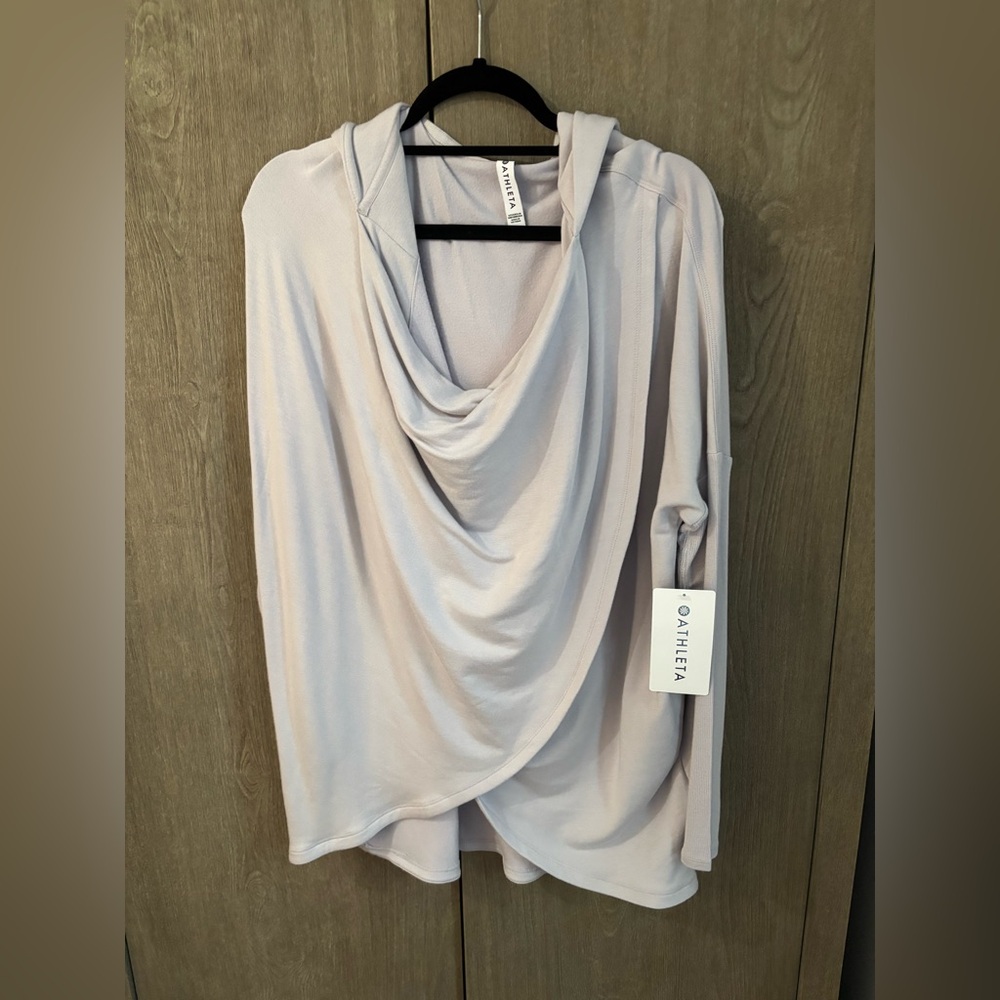 Athleta Purana Wrap Lavender size L.